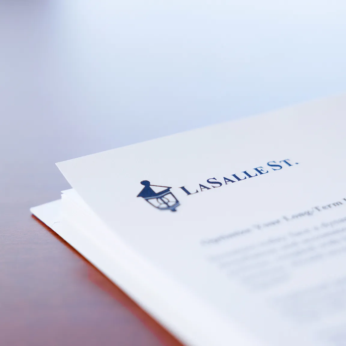 LaSalle St. Letterhead